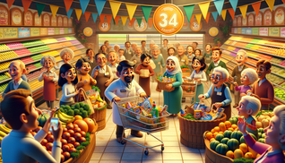 Entdecke die Jubiläumsangebote von Netto zum 34. Geburtstag