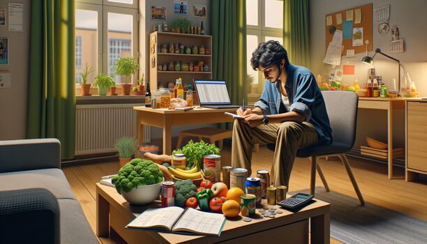 Lebensmittelbudget Student – reale Kosten & Spartipps